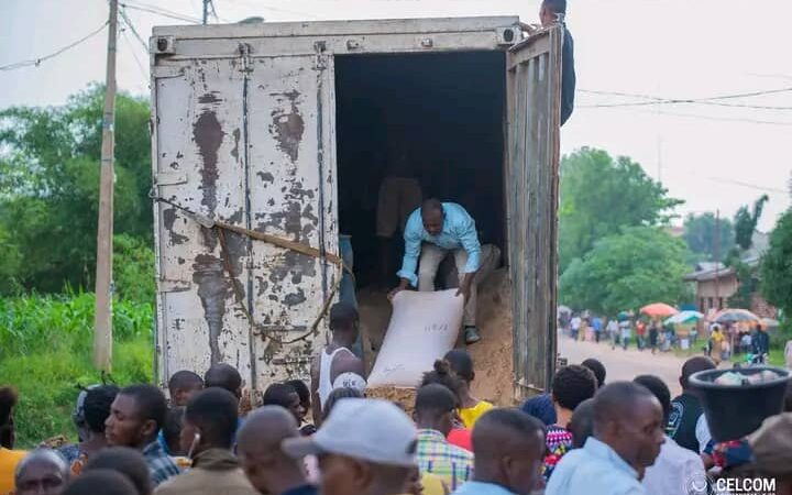 Kasaï oriental: interception d&rsquo;un camion de maïs de Kanyama Kasese, Julie Kalenga décide de vendre le contenu à 42.500 FC le sac