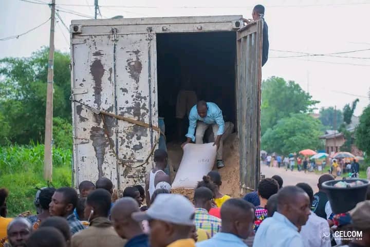 Kasaï oriental: interception d&rsquo;un camion de maïs de Kanyama Kasese, Julie Kalenga décide de vendre le contenu à 42.500 FC le sac