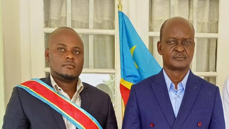 Kasaï oriental : le rapporteur du bureau national du parlement des jeunes de la RDC reçu par le président de l’Assemblée provinciale