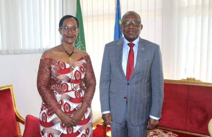 RDC : Lutundula et la Directrice de l’ONU-SIDA échangent sur la prise en charge des enfants exposés au VIH Sida à la naissance