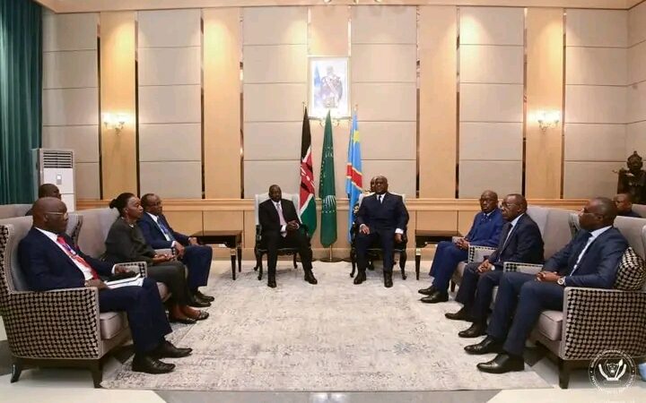 RDC – KENYA : Tshisekedi et Ruto réchauffent les relations bilatérales dans plusieurs domaines d’intérêt général