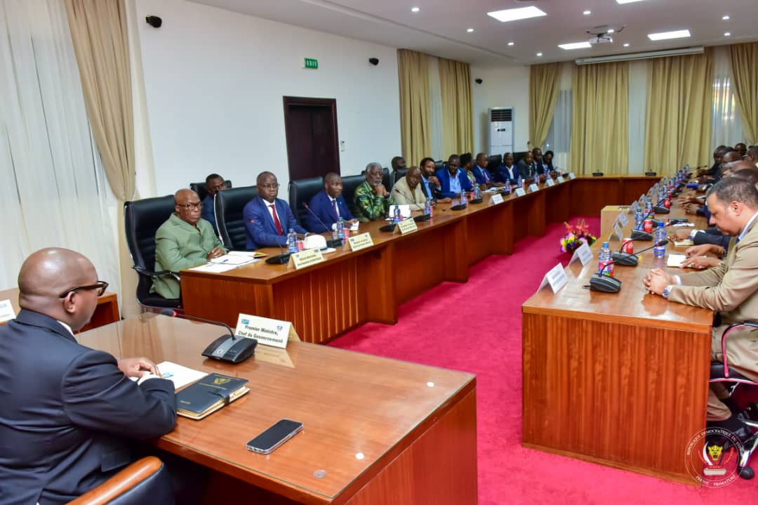 RDC: Sama Lukonde et le caucus des députés nationaux du Nord-Kivu échangent sur l’agression rwandaise à l’Est du pays sous couvert du M23