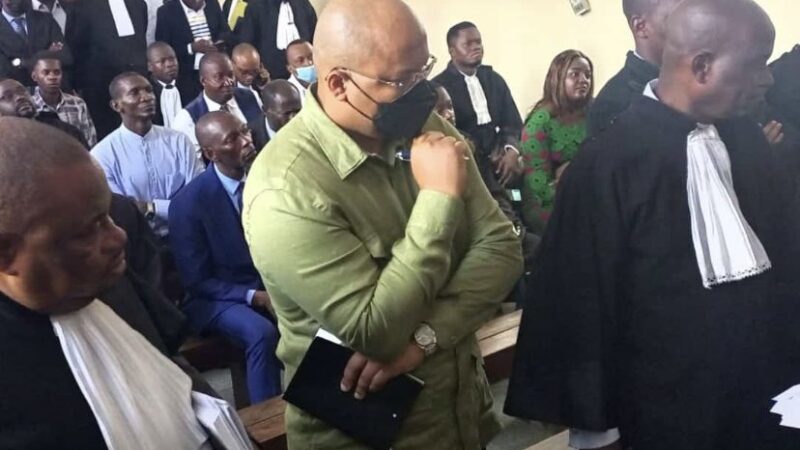RDC: les avocats de Vidiye Tshimanga soulèvent l’exception d’incompétence du tribunal qui le poursuit