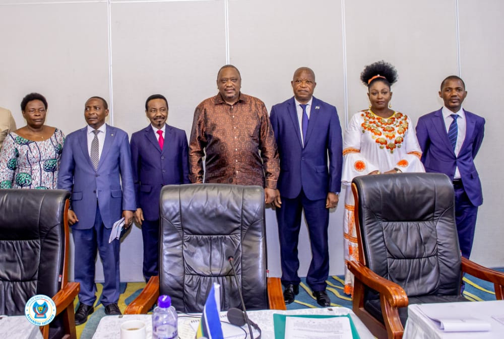 RDC : aux consultations avec Uhuru Kenyatta Christophe Mboso a dit non aux négociations avec les terroristes du M23