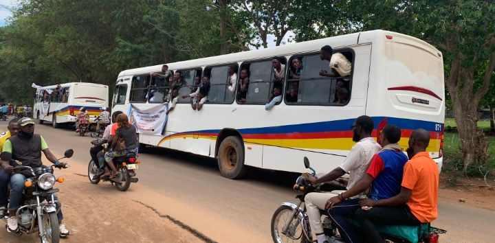Kasaï oriental : les bus Transco sont arrivés à Mbujimayi