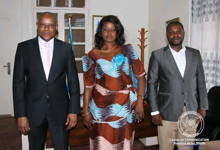 Lomami : de nouveaux animateurs des ETD reçus par le vice-gouverneur Jean-Claude Lubamba