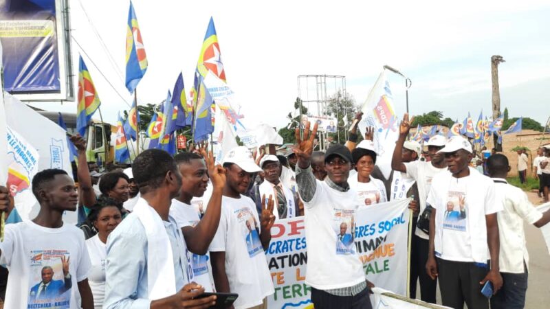 Kasaï oriental : les militants du Congrès pour la démocratie et le progrès social ont réservé un accueil délirant au président de la République Félix Tshisekedi