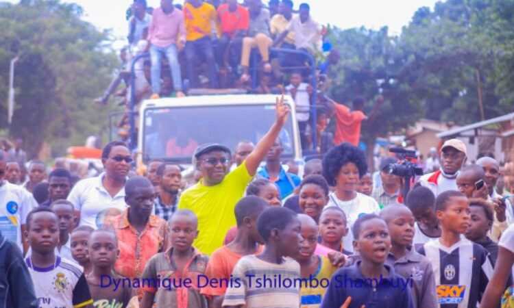 Lomami : Denis Tshilombo Shambuyi communie avec ses compatriotes à Ngandajika