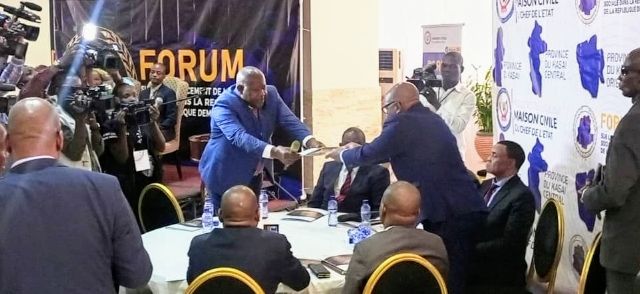 Forum sur le renforcement de la cohésion sociale dans la région centre de la RDC : Félix Tshisekedi plébiscité candidat à la présidentielle de 2023