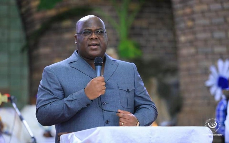 Kasaï oriental : « Je reste déterminé à améliorer le quotidien de tous les Congolais », dixit Félix Tshisekedi lors de la messe de nouvel an à Mbujimayi