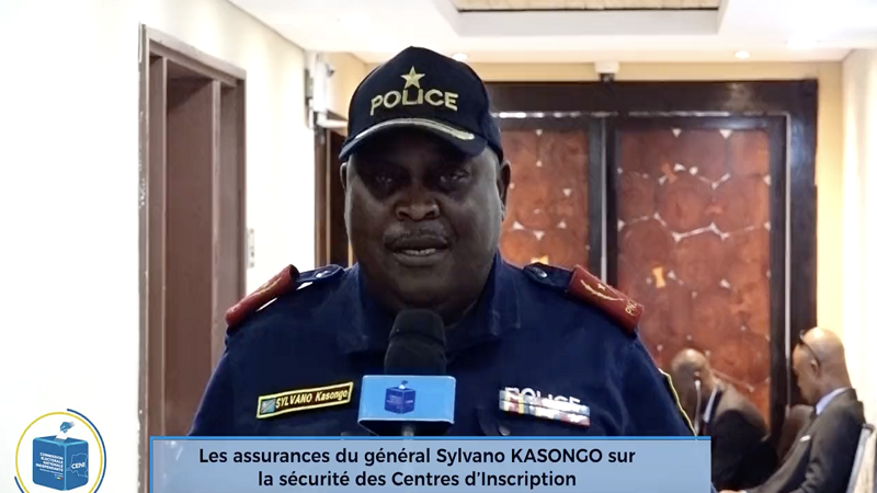 Processus électoral : Sylvano Kasongo promet de nouvelles stratégies pour suivre des policiers qui monnayent l’enrôlement dans les centres d’enrôlement