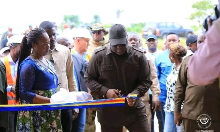 Kasaï oriental : Félix Tshisekedi inaugure le centre communautaire de Kabeya-Kamwanga