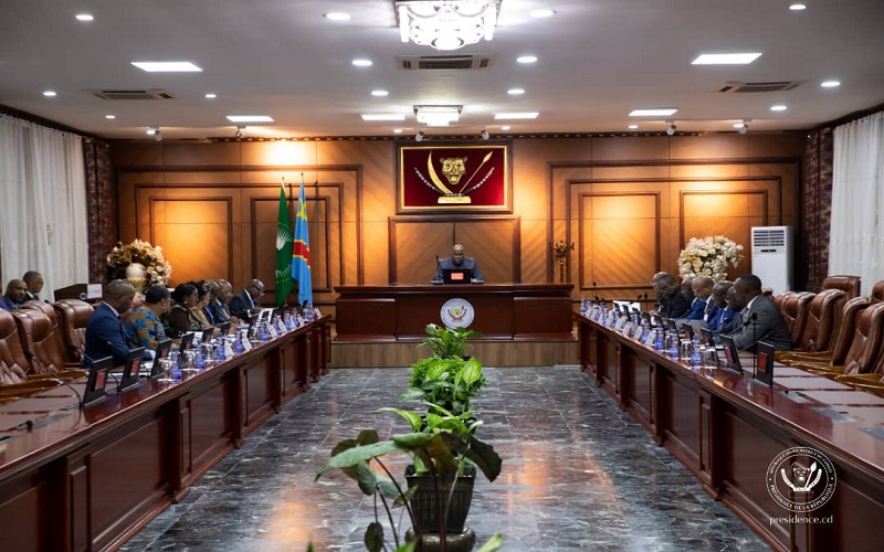 RDC : le Comité de Pilotage du Conseil Présidentiel de Veille Stratégique a validé la feuille de route 2023 sous la présidence de Félix Tshisekedi