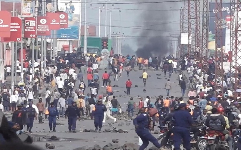 Nord-Kivu : la marche des mouvements citoyens étouffée par la police à Goma