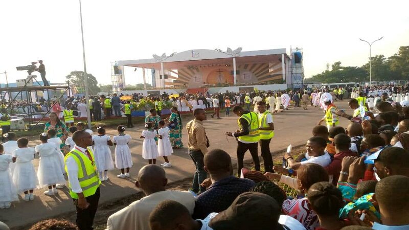 RDC : « la paix de Jésus survient au moment où tout semble fini pour eux », a dit le Pape François aux fidèles catholiques