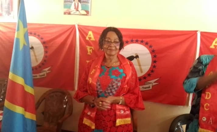 Kasaï oriental : Jeannette Longa communie avec les membres de l’AFDC