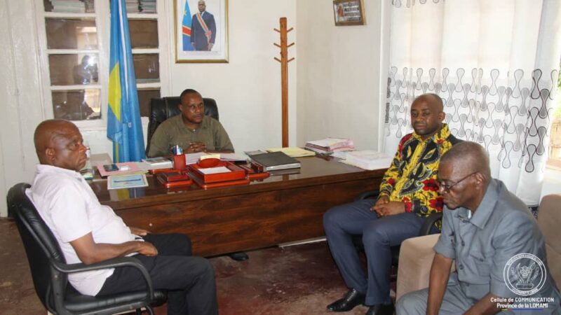 Lomami : Jean-Claude Lubamba et François Lusanga échangent sur des questions de désenclavement de la province