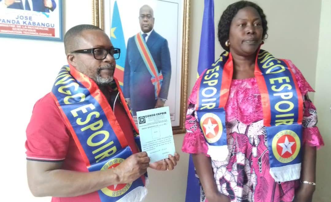 Kasaï oriental : le député honoraire Pierre Ngandu Mulombelayi a adhéré officiellement au parti Congo Espoir