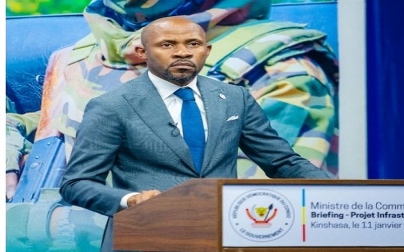 RDC : « Les frustrations et la colère sont légitimes mais la revendication dans la violence n’est pas acceptable », a dit Patrick Muyaya