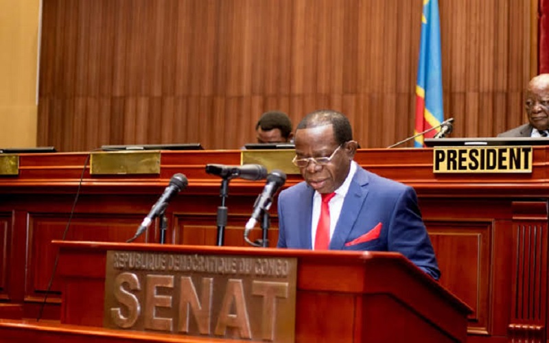 Sénat : à l’ouverture de la session de mars 2023, Modeste Bahati appelle le gouvernement à déposer en urgence la loi sur la répartition des sièges