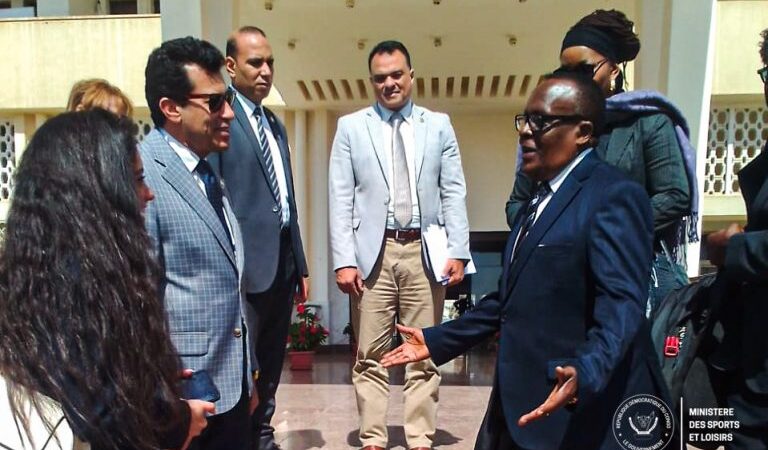Sports : le ministre congolais des sports et son homologue égyptien relancent la coopération bilatérale en matière sportive