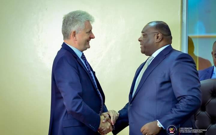 RDC: la situation sécuritaire de l’Est du pays au centre des échanges entre Jean-Pierre Bemba et l’Ambassadeur de l’UE