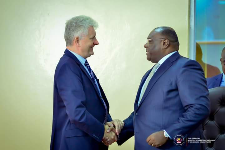 RDC: la situation sécuritaire de l’Est du pays au centre des échanges entre Jean-Pierre Bemba et l’Ambassadeur de l’UE