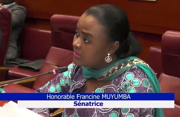 RDC : Francine Muyumba martèle sur le respect du règlement intérieur qui exige d’adresser la question au Gouvernement  une fois par mois