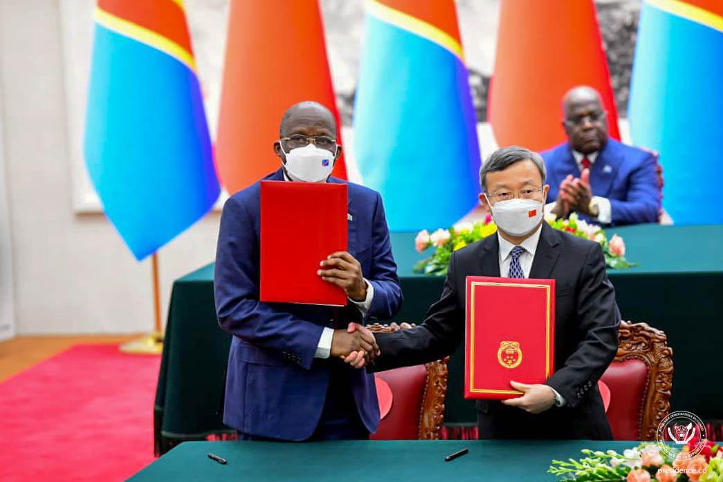 RDC-Chine : quatre protocoles d’accord signés entre les deux pays