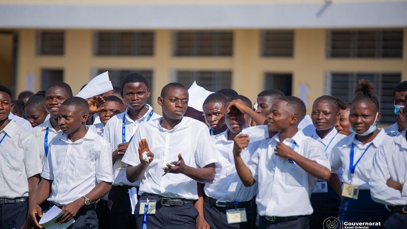 Kasaï oriental : près de 23.000 finalistes du Kasai oriental 1 participent à la hors-session des Examens d’Etat