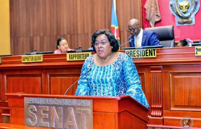 RDC : Rose Mutombo interpellée au Sénat pour répondre à la question sur la politique générale de l’administration de la justice