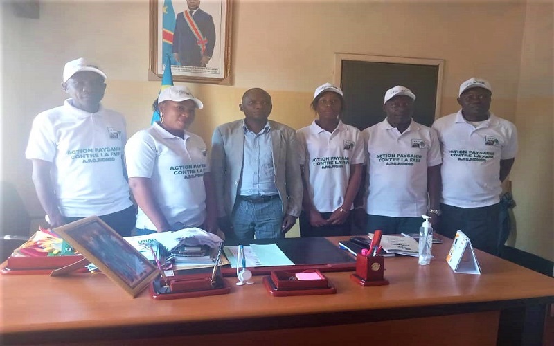 Kasaï oriental : l’Action paysanne contre la Faim a annoncé au maire de Mbujimayi le lancement du projet de lutte contre les érosions