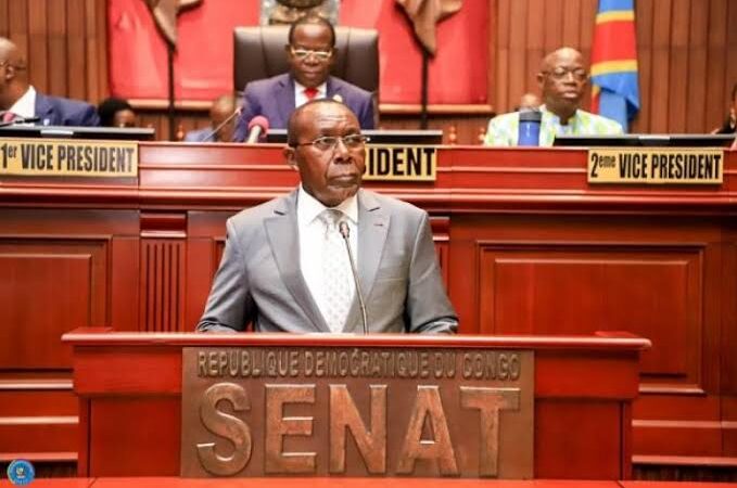 Sénat : Gilbert Kabanda explique les avantages du projet de loi portant institution de la réserve armée en RDC