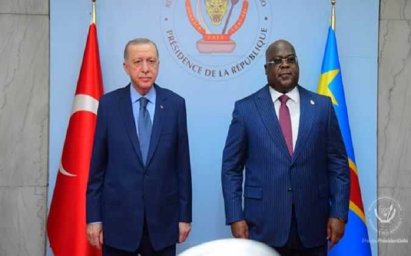 RDC: Félix Tshisekedi félicite Tayyip Erdogan pour sa réélection