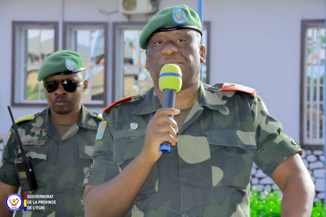 Ituri : le Gouverneur militaire Johnny Luboya attendu dans la commune rurale de Mungbwalu