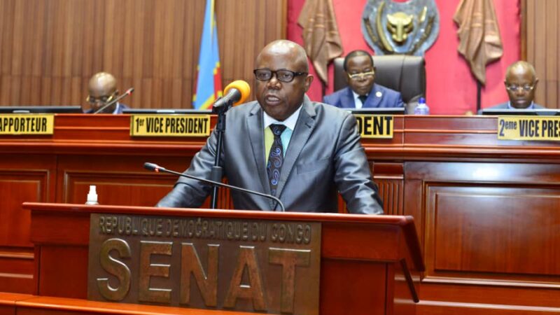 RDC: pour le sénateur Hyppolite Mutombo, le ministre José Mpanda a « une vision qui mérite d’être applaudie et encouragée»