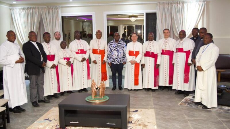 Haut-Katanga : après échange avec le Cardinal Luis Antonio, Sama Lukonde rassure que le ciel est bleu entre l’église catholique et le gouvernement