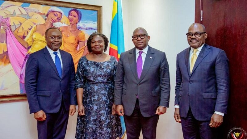 RDC: Sama Lukonde et Victoria Kwakwa ont échangé sur le renforcement du partenariat entre Kinshasa et la Banque Mondiale