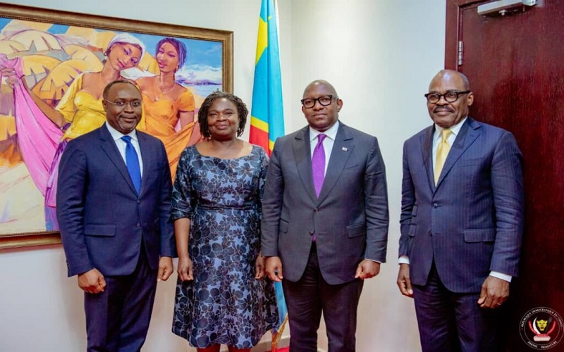 RDC: Sama Lukonde et Victoria Kwakwa ont échangé sur le renforcement du partenariat entre Kinshasa et la Banque Mondiale