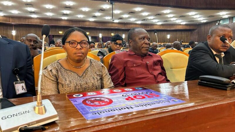 Kinshasa : Julie Kalenga Kabongo participe à la Table ronde sur l’état de siège en Ituri et au Nord-Kivu