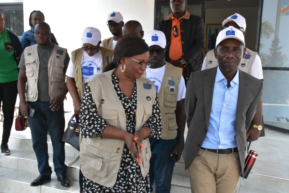 Processus électoral : Patricia Nseya à Kalemie pour pour superviser l’opération de réception et traitement des candidatures