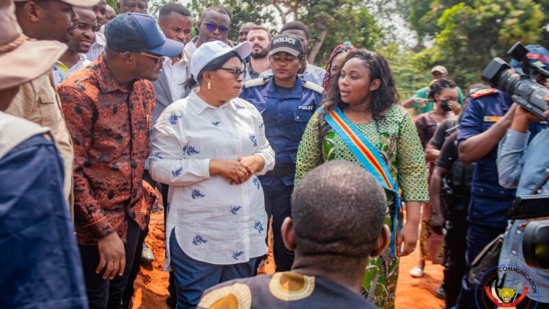 Kasaï oriental : la Bourgmestre de Bipemba salue la promesse de l’autorité provinciale de lancer les travaux de lutte antiérosive sur le ravin Mulunguyi