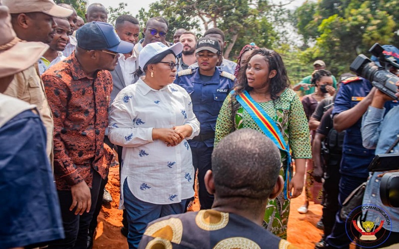 Kasaï oriental : la Bourgmestre de Bipemba salue la promesse de l’autorité provinciale de lancer les travaux de lutte antiérosive sur le ravin Mulunguyi