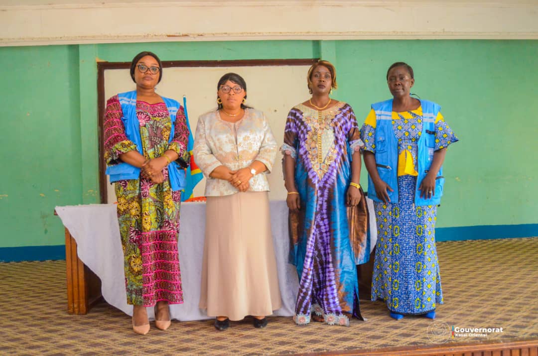 Kasaï oriental : la Gouverneure a.i Julie Kalenga lance l&rsquo;atelier du cycle de planification humanitaire 2024 Région Kasaï