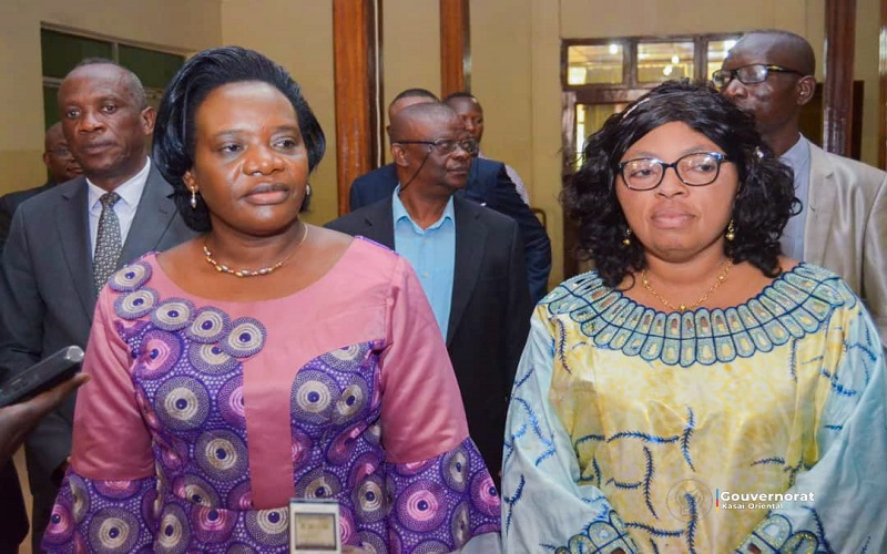 Kasaï oriental : la ministre du travail et prévoyance sociale en mission officielle à Mbujimayi