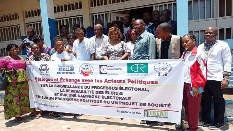 Kasaï oriental : AETA sensibilise les candidats à la surveillance du processus électoral et l’élaboration d’un programme politique pour la prochaine campagne électorale