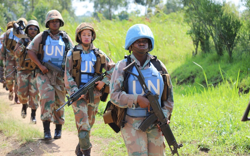 RDC :  retrait accéléré de la Monusco, le Royaume-Uni propose une réduction du nombre de casques bleus