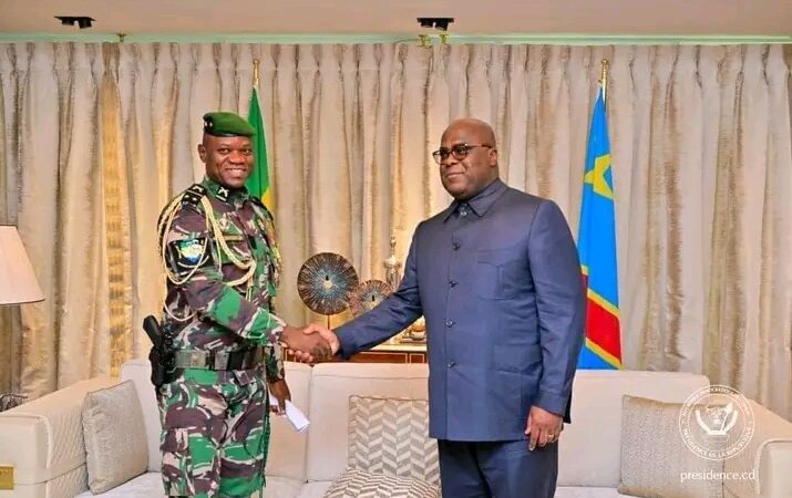 RDC: Félix Tshisekedi reçoit le président Gabonais de transition Oligui Nguema