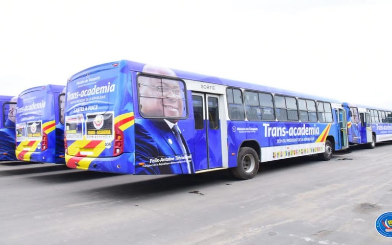 Kasaï oriental : les bus Trans académia bientôt disponibles à Mbujimayi, les étudiants appelés à s’inscrire dans l’application
