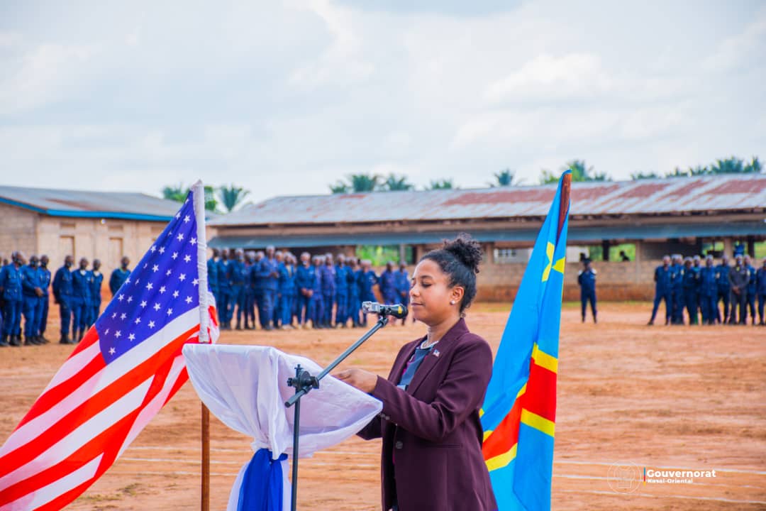 Kasaï oriental : l’OIM lance la 5ème session de formation de base en police de proximité à l&rsquo;école de Tshipuka